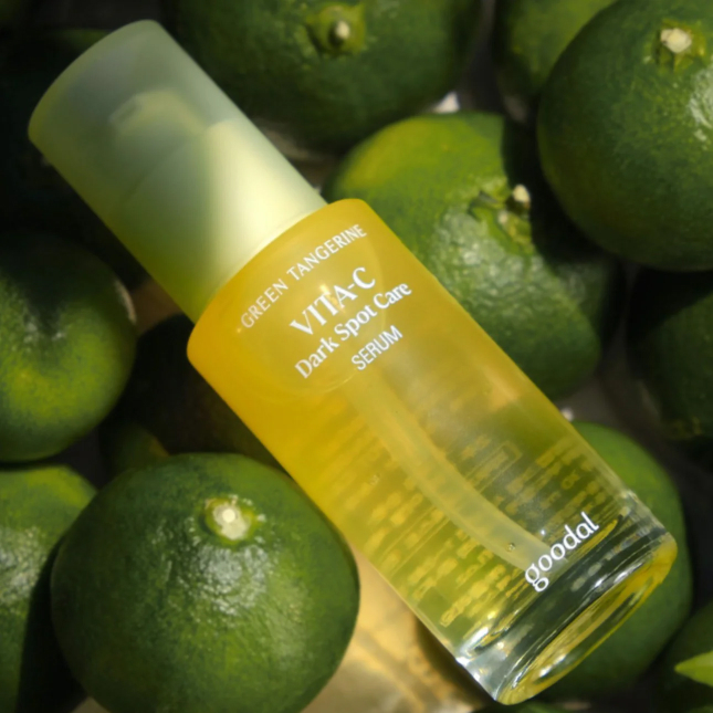 Goodal Green Tangerine Vita C Dark Spot Care Serum available for wholesale at SEOUL4PM