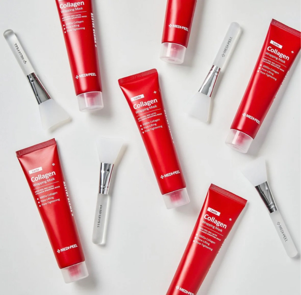 Medipeel Red Lacto Collagen Wrapping Mask available for wholesale at SEOUL4PM