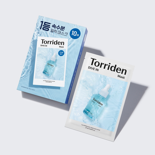 Torriden Dive In Hyaluronic Acid Mask - Best Mask Pack - Olive Young Awards 2024 - Available for Wholesale at SEOUL4PM