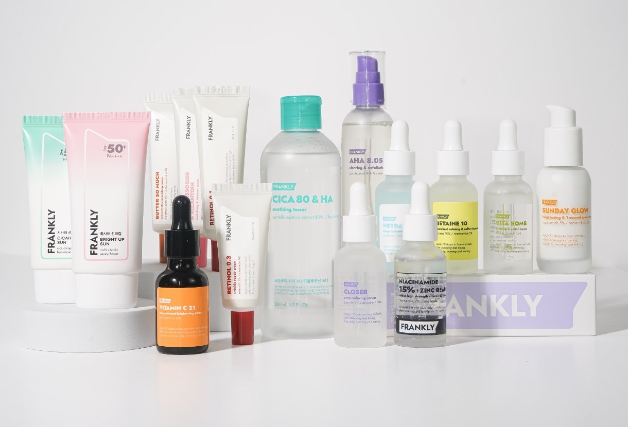 Frankly skincare from Korea, wholesale available at SEOUL4PM with worldwide shipping