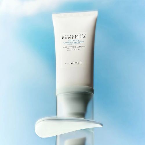 SKIN1004 Madagascar Centella Hyalu-Cica Water-fit Sun Serum available for wholesale on SEOUL4PM - Your K-Beauty Wholesale Partner in the UAE