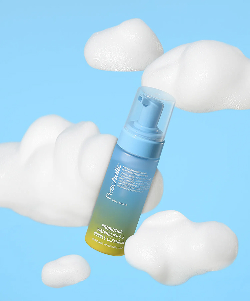 Shop Peacholic Probiotics Waterelief 5.5 Bubble Cleanser on Wholesale at SEOUL4PM