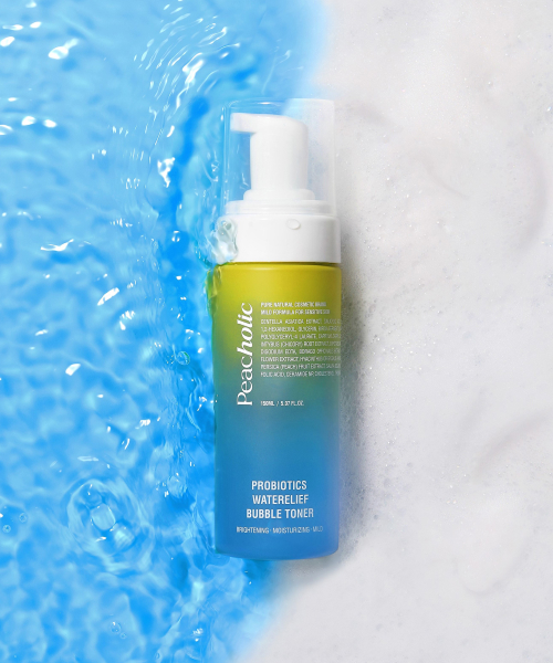 Shop Peacholic Probiotics Waterelief Bubble Toner on Wholesale at SEOUL4PM