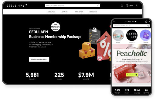 SEOUL4PM wholesale Korean cosmetics and skincare supplier